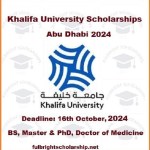 Khalifa University Scholarships 2024