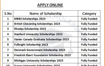 Fully Funded Scholarships 2023