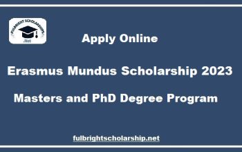 Erasmus Mundus Scholarship 2023