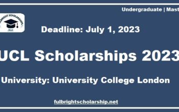 UCL Scholarships 2023