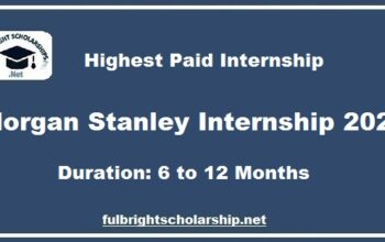 Morgan Stanley Internship 2023