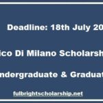 Politecnico Di Milano Scholarships