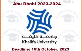 Khalifa University Scholarships 2023