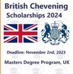 British Chevening Scholarships 2024