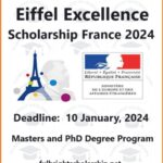 Eiffel Excellence Scholarship 2024